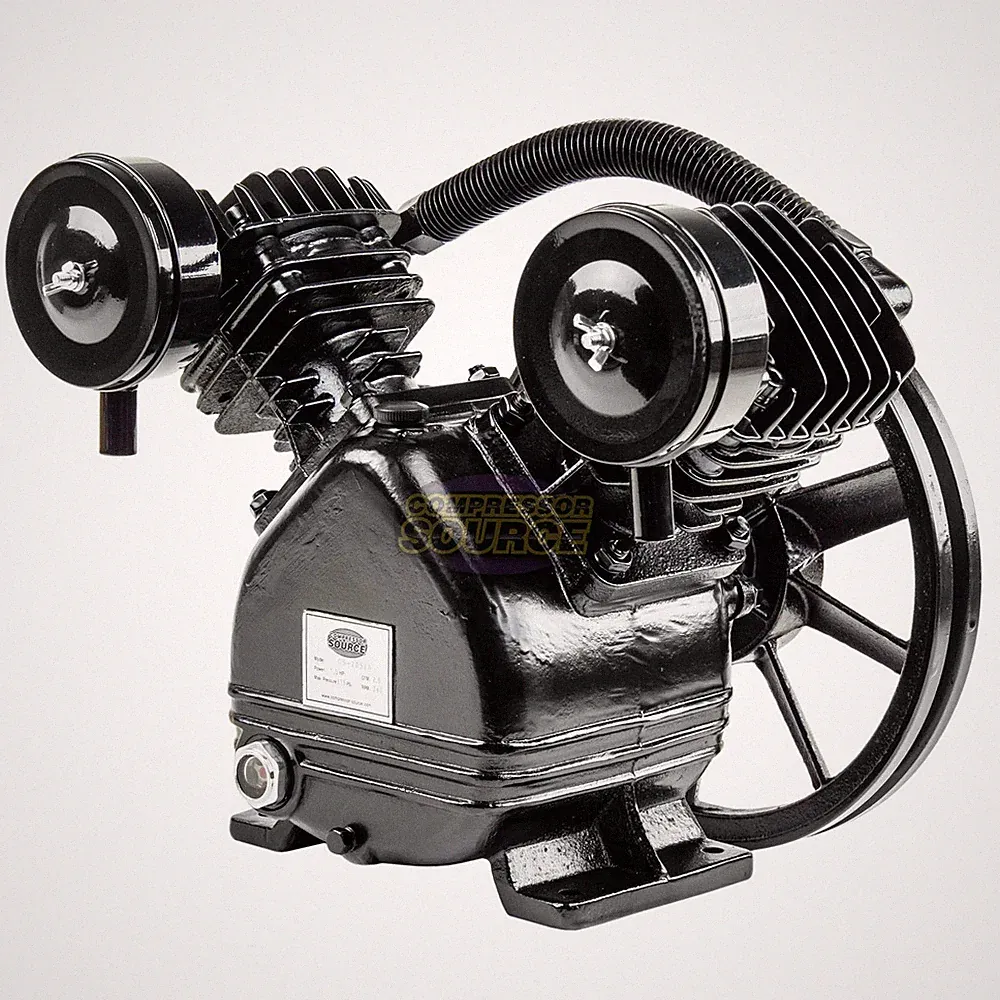 2 HP Air Compressor Pump Single Stage V Style Twin Cylinder 2 Piston