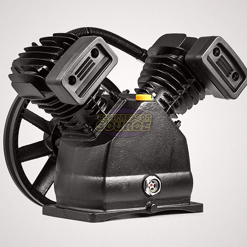 3 HP Replacement Air Compressor Pump Single Stage 2 Cylinder 12.7 CFM V Style