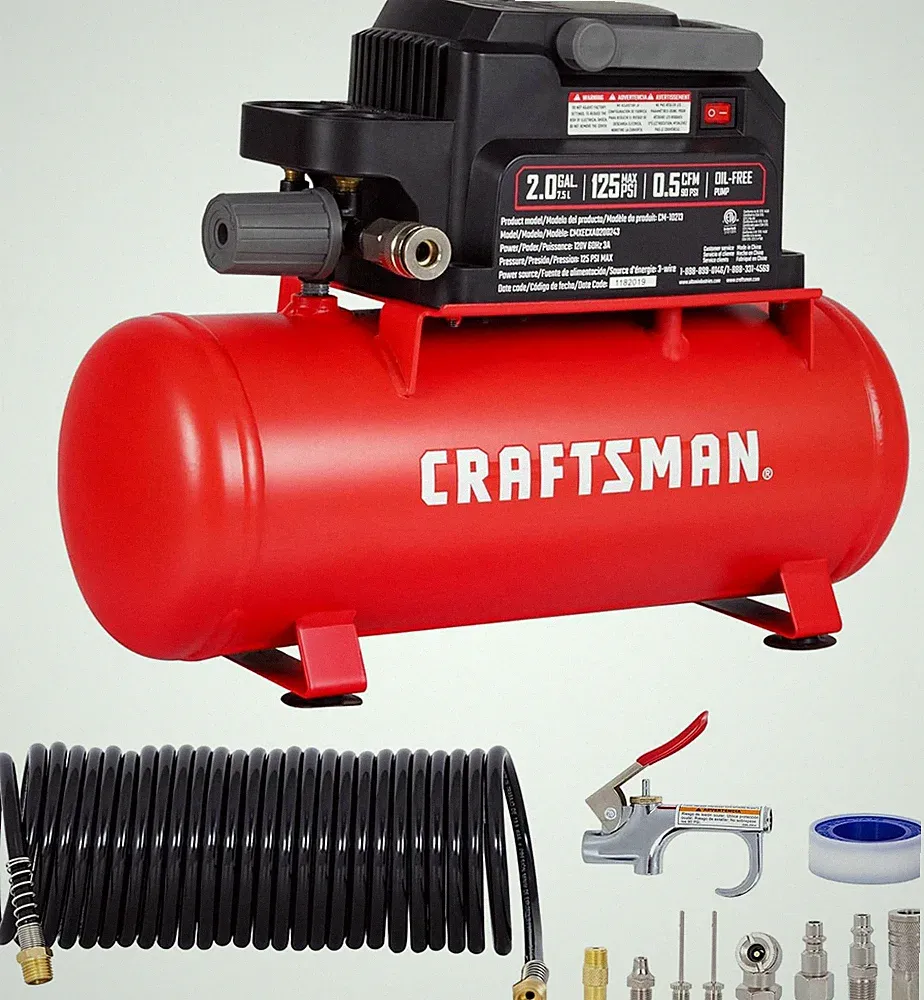 Craftsman 2 Gallon Hot Dog Air Compressor CMXECXA0200243A