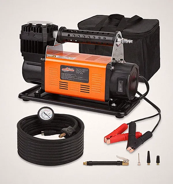 Heavy Duty Portable 12V Air Compressor Kit Inflate 6.35CFM (180L/ Min), Max 1...