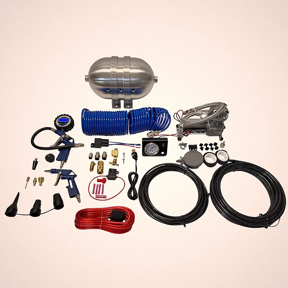 Onboard Air System 1.5 Gallon Aluminum Tank Digital Gauge C100 Compressor